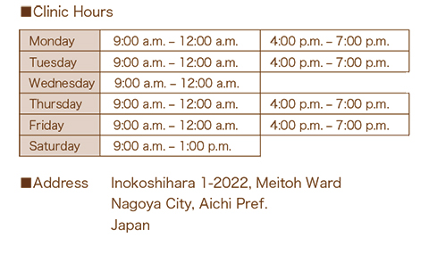 Meitoh Ward Nagoya City  - KEYAKI CLINIC